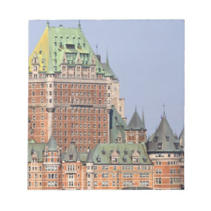 The Chateau Frontenac in Quebec City, Canada. Notepad