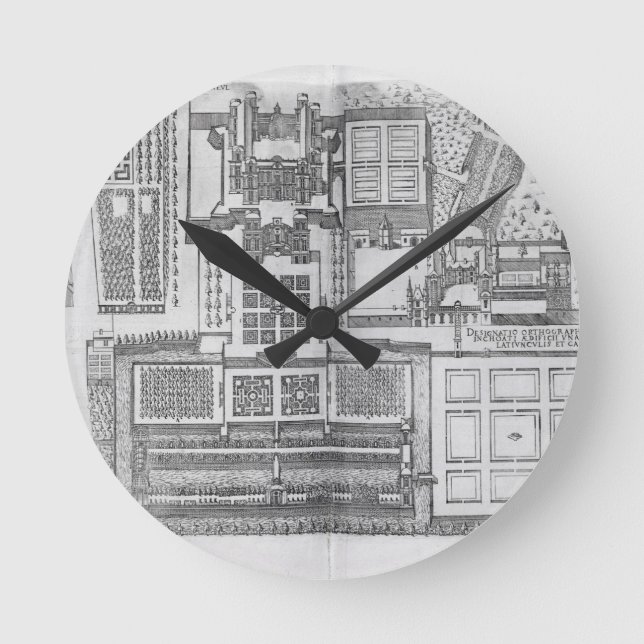 The Chateau, gardens and part of the park at Verne Round Clock (Front)