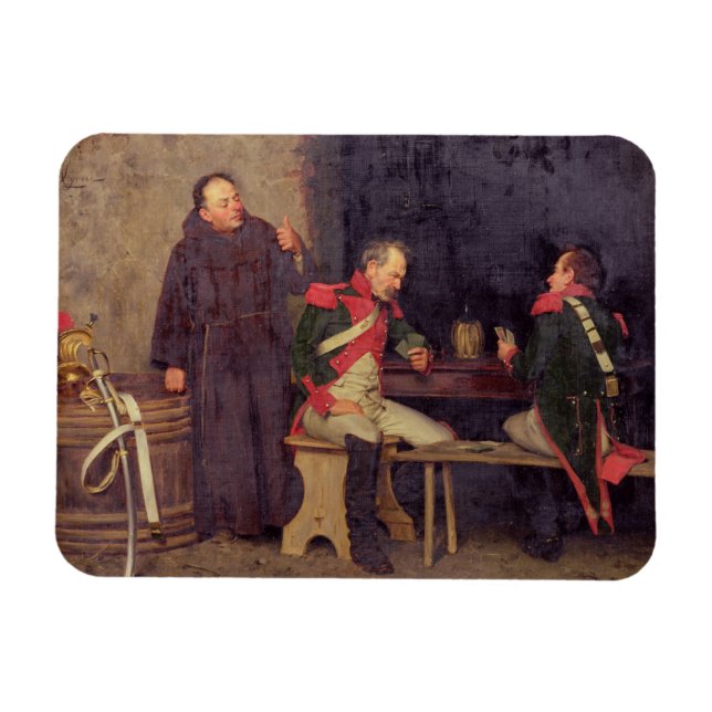 The Cheat (oil on canvas) (one of pair - See 19572 Magnet (Horizontal)