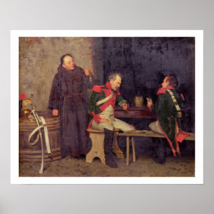 The Cheat (oil on canvas) (one of pair - See 19572 Poster