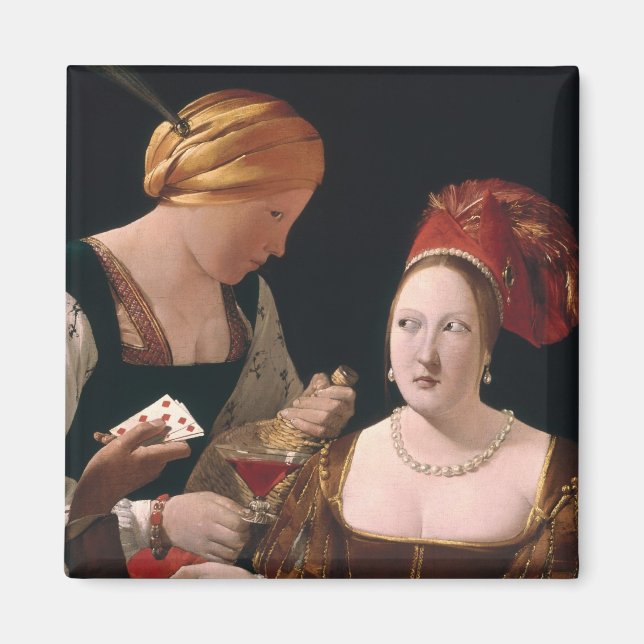 The Cheat with the Ace of Diamonds Magnet (Front)