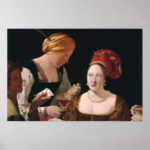 The Cheat with the Ace of Diamonds Poster