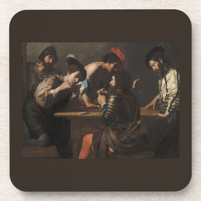 The Cheats, Mercenary Soldiers Playing Cards Coaster (Front)