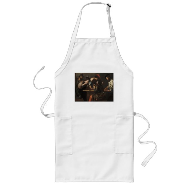 The Cheats, Mercenary Soldiers Playing Cards Long Apron (Front)