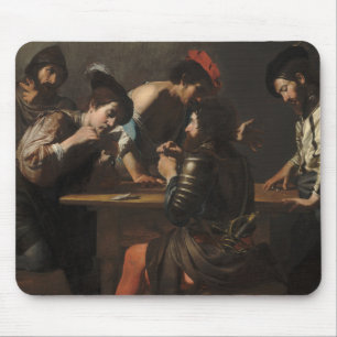 The Cheats, Mercenary Soldiers Playing Cards Mouse Pad