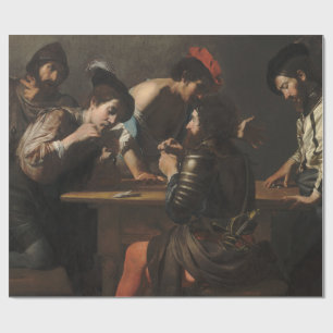 The Cheats, Mercenary Soldiers Playing Cards Wrapping Paper