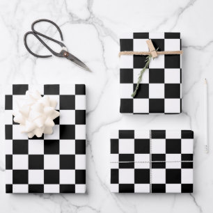 The Checker Flag   Wrapping Paper Sheet