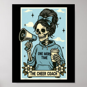 The Cheer Coach Tarot Card Cheerleading Coach Chee Poster