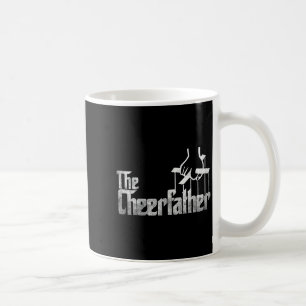The Cheerfather Fathers Day Cheer Dad Cheerleader Coffee Mug