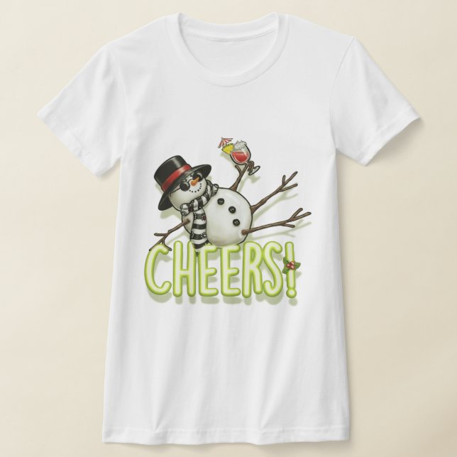The "Cheers to Chill" Collection: Exclusive T-Shir T-Shirt (Laydown)