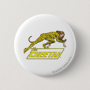 The Cheetah 6 Cm Round Badge