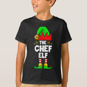 The Chef Elf Shirt Matching Family Chef Christmas
