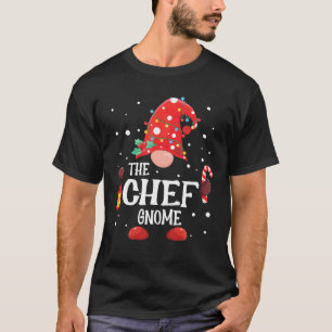 The Chef Gnome Matching Family Christmas Gnome T-Shirt