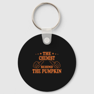 The CHEMIST Behind The Pumpkin Halloween Key Ring
