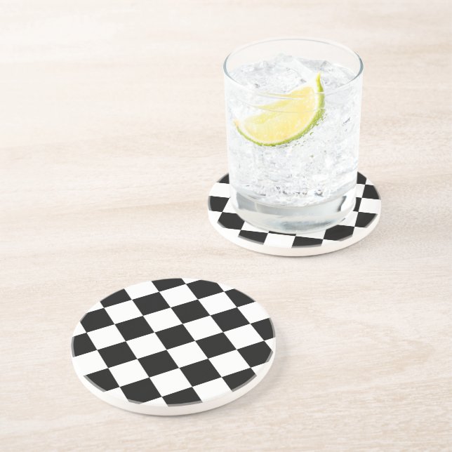 The Chequered Flag Coaster (Side)