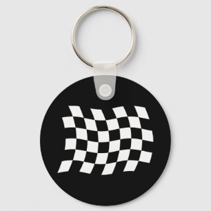 The Chequered Flag Keychain