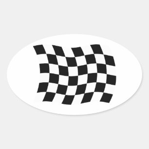 The Chequered Flag Sticker