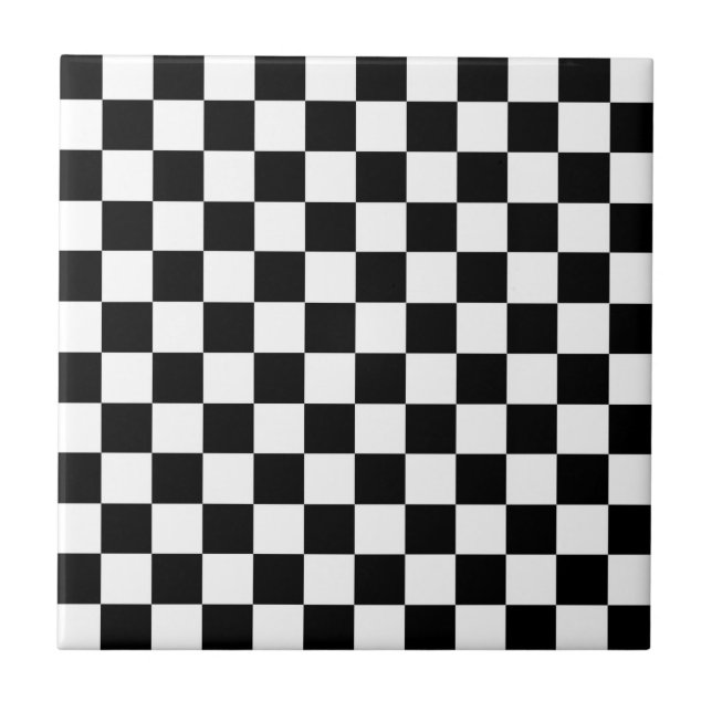 The Chequered Flag Tile (Front)