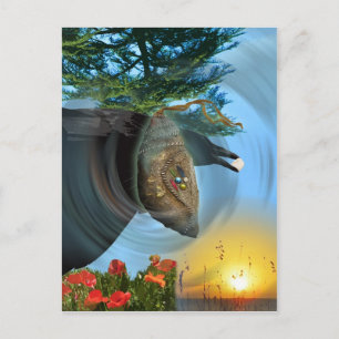The Cherokee Chrysalis Postcard