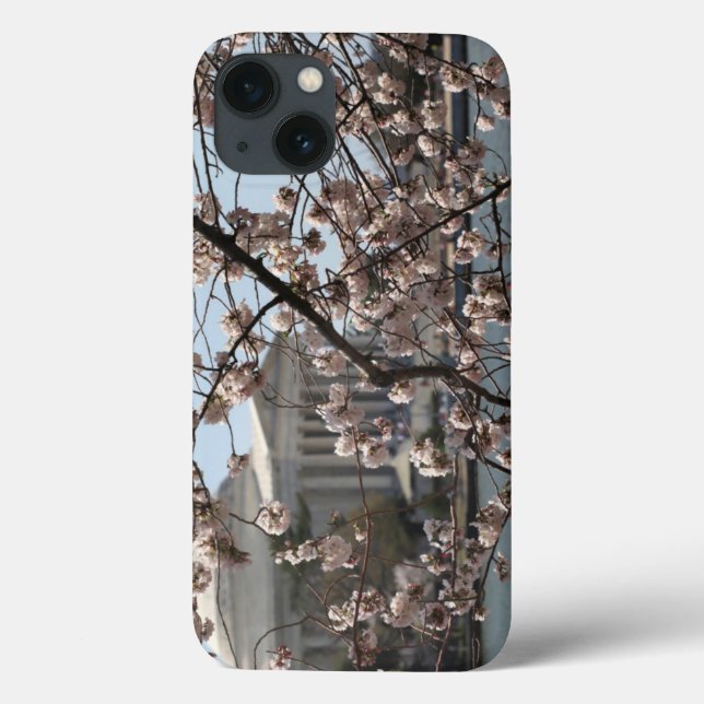 The Cherry Blossoms In Bloom In Washington DC Case-Mate iPhone Case (Back)
