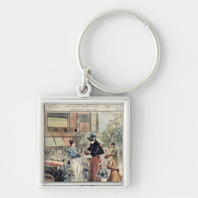 The Cherry Season Key Ring (Front)