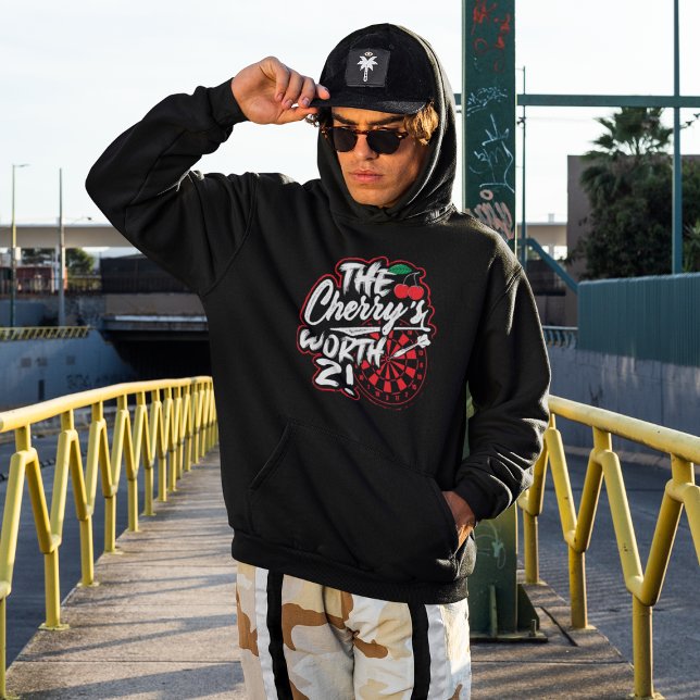 The Cherry's Worth 2 - Funny Dart Legend Hoodie (Creator Uploaded)