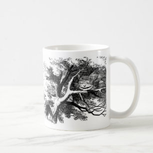 The cheshire cat coffee mug