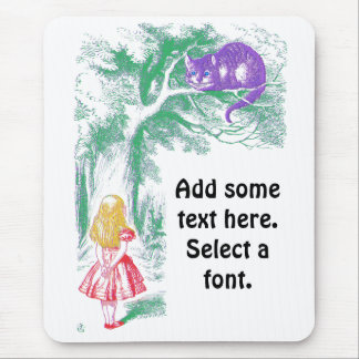 "The Cheshire Cat" from "Alice in Wonderland" Mouse Pad
