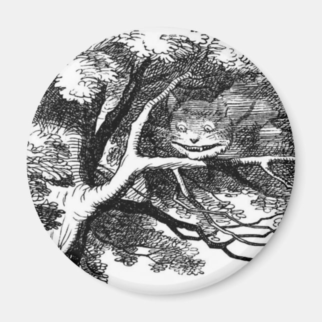 The cheshire cat magnet (Front)