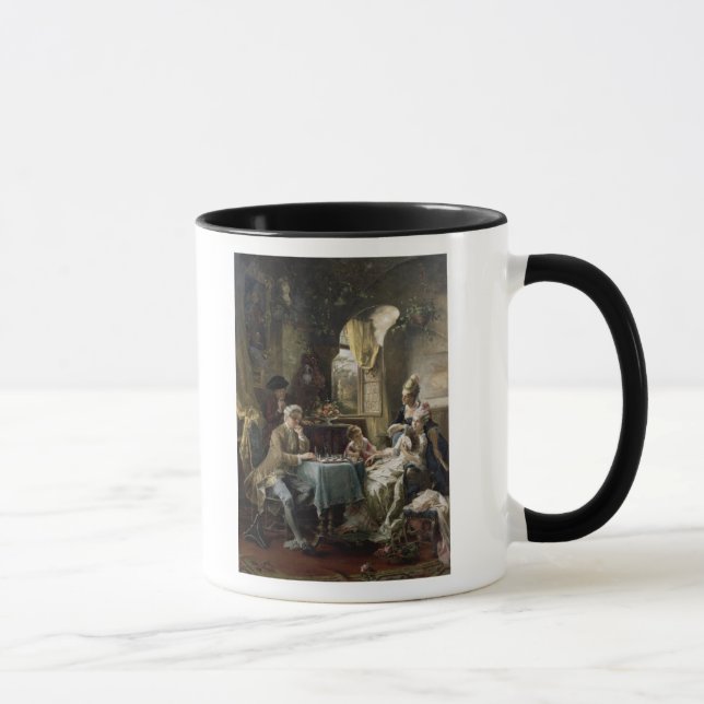 The Chess Players, 1887 2 Mug (Right)