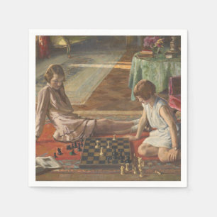 The Chess Players (by John Lavery) Napkin