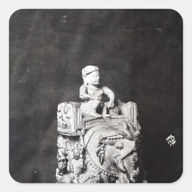 The Chessboard of Charlemagne' Square Sticker (Front)