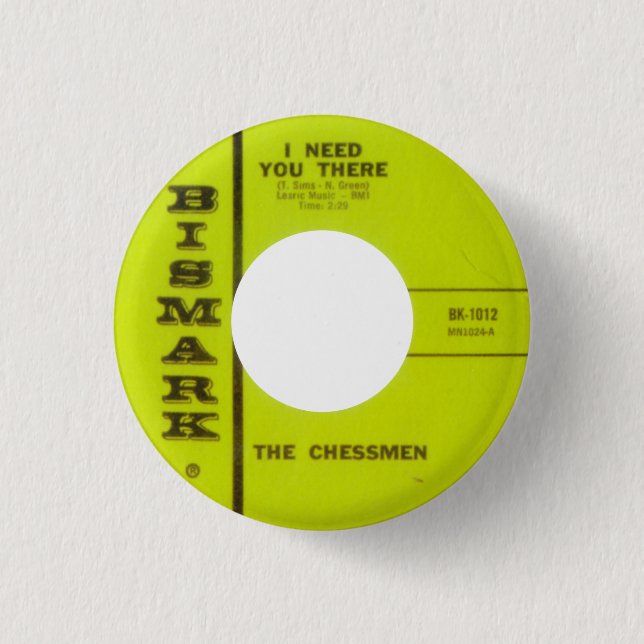 The ChessMen - I Need You There 3 Cm Round Badge (Front)
