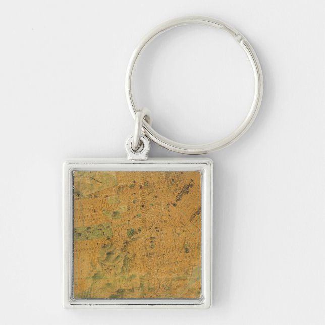 The Chevalier  Map of San Francisco Key Ring (Front)