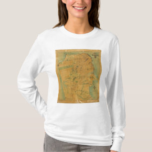 The Chevalier  Map of San Francisco T-Shirt