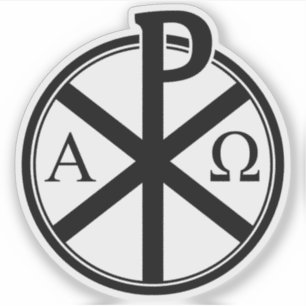 The Chi-Rho Cross - v4 (black)