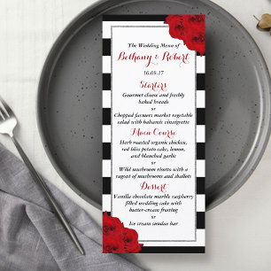 The Chic Modern Luxe Wedding Collection - Menu