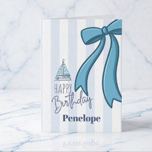 The Chic Skipper’s Birthday Bow Card