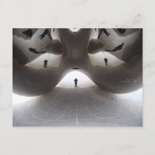The Chicago Bean Postcard