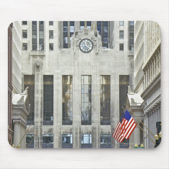 'The Chicago Board of Trade, Chicago, Illinois' Mouse Pad (Front)