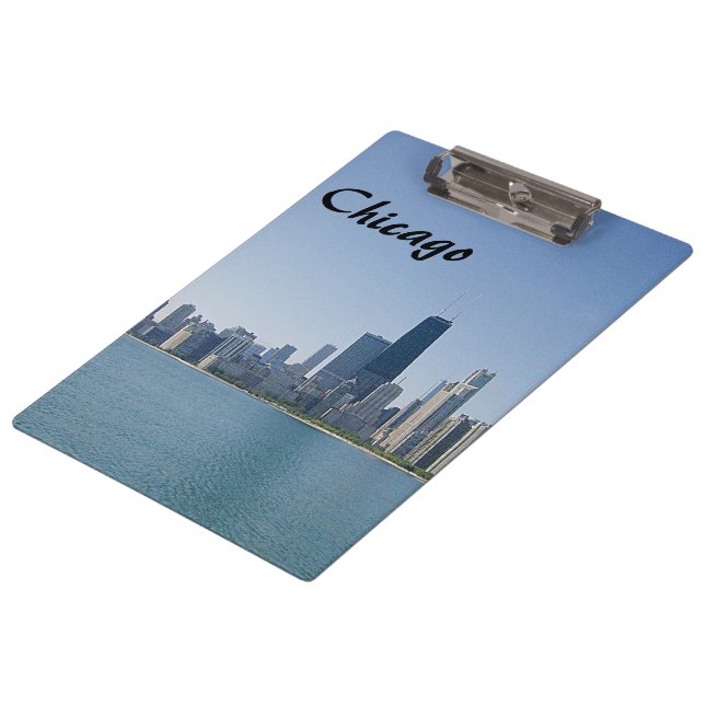 The Chicago Skyline Clipboard (Angled)