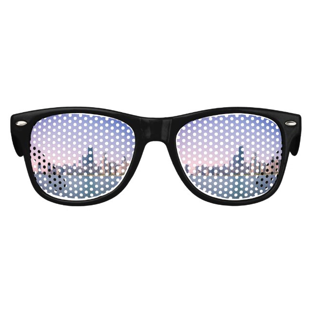The Chicago Skyline Kids Sunglasses (Front)