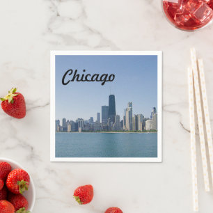 The Chicago Skyline Napkin