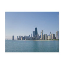 The Chicago skyline