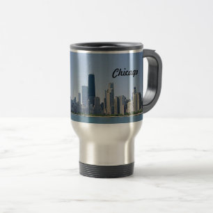 The Chicago Skyline Travel Mug
