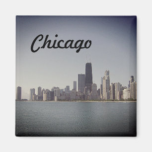 The Chicago Skyline with Fog Filter Magnet