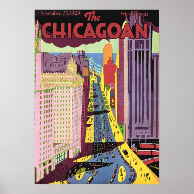 THE CHICAGOAN POSTER (Front)