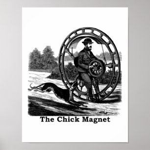 The Chick Magnet Poster