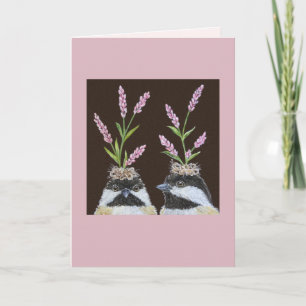 The Chickadee Sisters card
