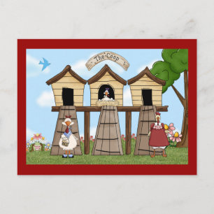 The Chicken Coop Postcard
